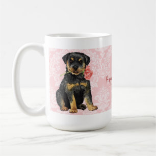 Mug Valentine Rose Rottweiler