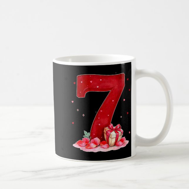 Mug Valentine’s Day 67 Filled With Heart Funny Six Sev (Droite)