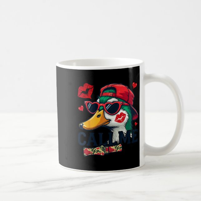 Mug Valentine's Day Duck Hunting Camo Call Me Toddler  (Droite)