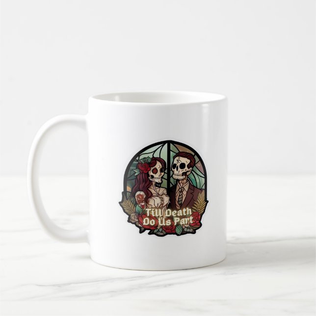 Mug Valentines Jusqu'À La Mort Faites-Nous Partie Clas (Gauche)