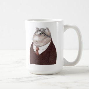 Mug VALET CAT grande boue blanche