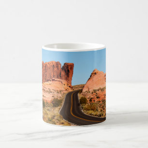 Mug Vallée de feu Parc d'état Nevada Amérique USA