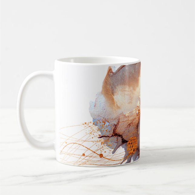 Mug Vallée de Splash. Le luxe naturel. Royal Art. Orie (Gauche)
