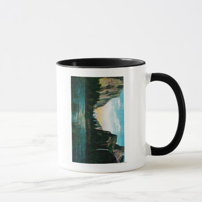 Mug Vallée de Yosemite de la prairie de Voile nuptiale (Droite)