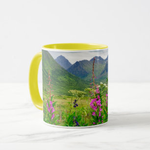 Mug Vallée fleur sauvage de l'Alaska
