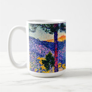 Mug Vallée vintage avec peinture de Fir