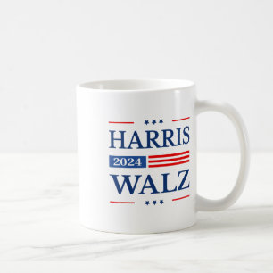 Mug Valse 2024 Kamala Harris 2024 Tim Waltz 2024 Usa F