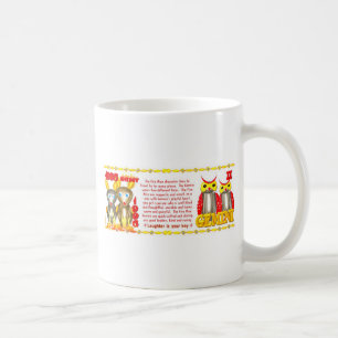 Mug ValxArt 1996 1936 Gémeaux nés par rat du feu de