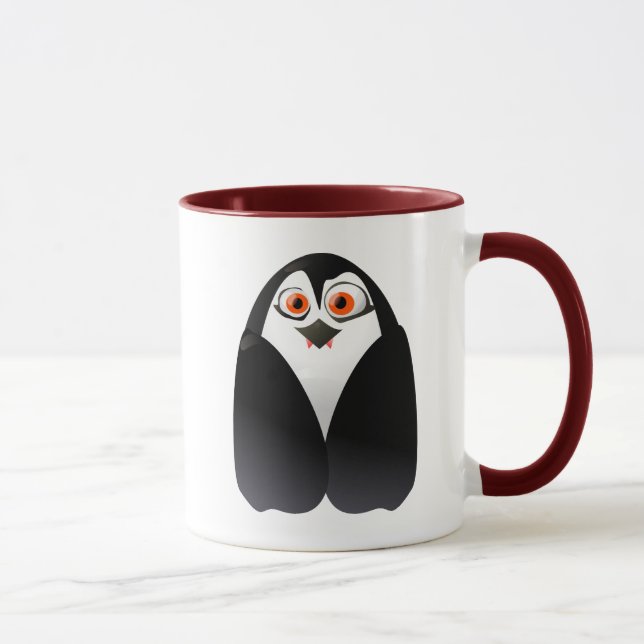 Mug Vampenguin - pingouin mignon de vampire (Droite)