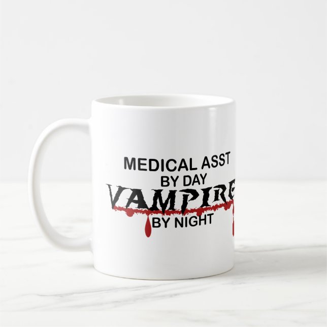 Mug Vampire d'aide médical par nuit (Gauche)