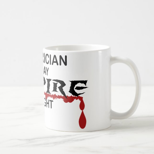 Mug Vampire d'électricien par nuit (Droite)