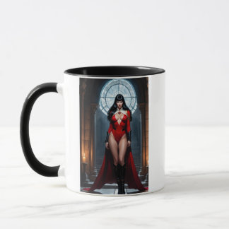 Mug Vampire Féminin Élégant
