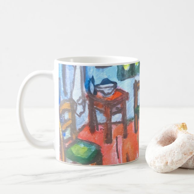 Mug Van Gogh Bedroom mini  (Avec donut)