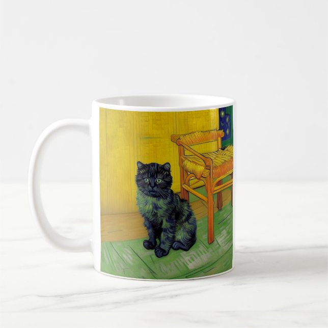 Mug Van Gogh Black Cat (Gauche)