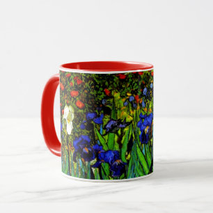 Mug Van Gogh - Irises, célèbre peinture de Vincent v