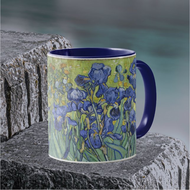 Mug Van Gogh Irises Vintage Floral (Créateur téléchargé)