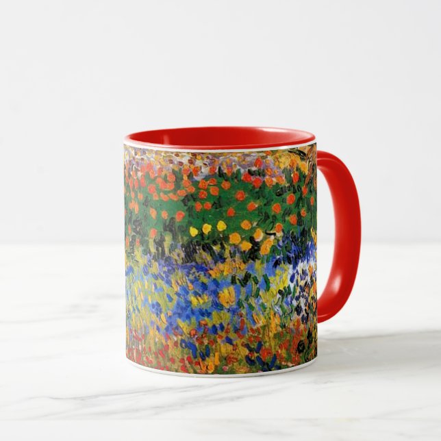Mug Van Gogh - Jardin à Arles, (Devant droit)