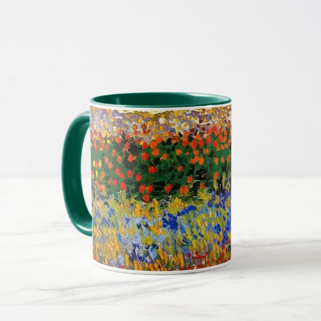 Mug Van Gogh - Jardin à Arles (alias Jardin des fleurs (Devant gauche)
