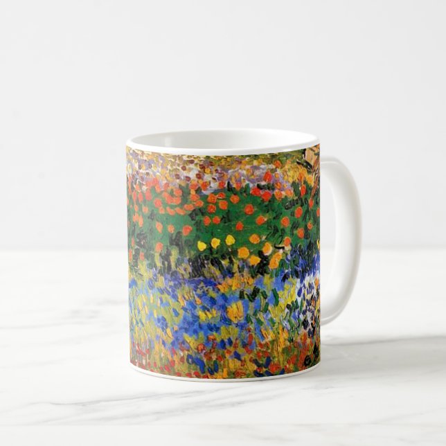 Mug Van Gogh - Jardin à Arles (alias Jardin des fleurs (Devant droit)
