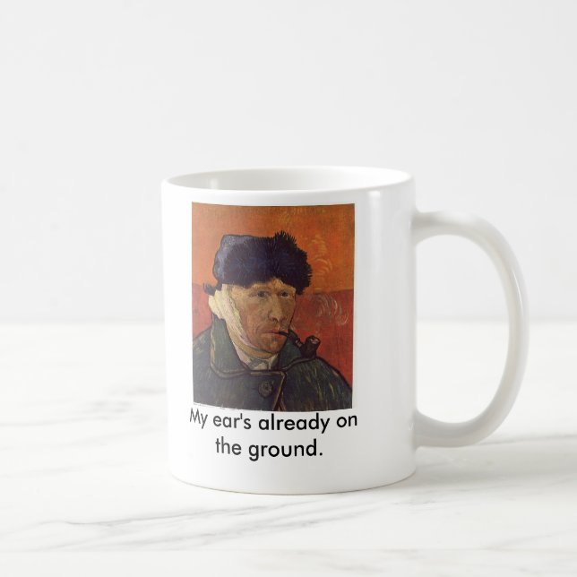 Mug Van Gogh, mon oreille déjà au sol (Droite)
