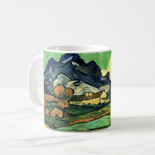 Mug Van Gogh - Mont Gaussier avec Mas de Saint-Paul (Devant gauche)