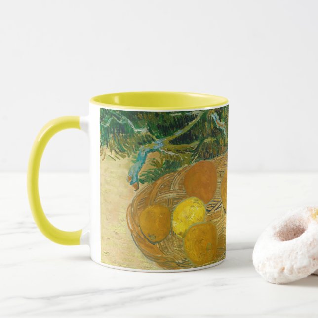 Mug Van Gogh - Nature morte Oranges et Citrons  (Avec donut)