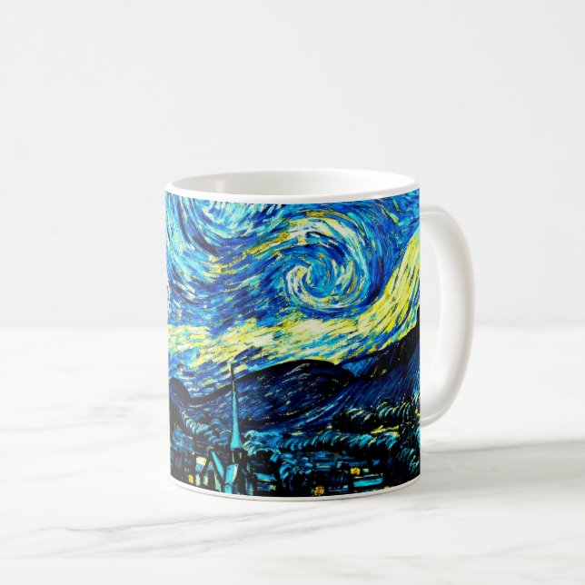 Mug Van Gogh - Nuit étoilée (Devant droit)