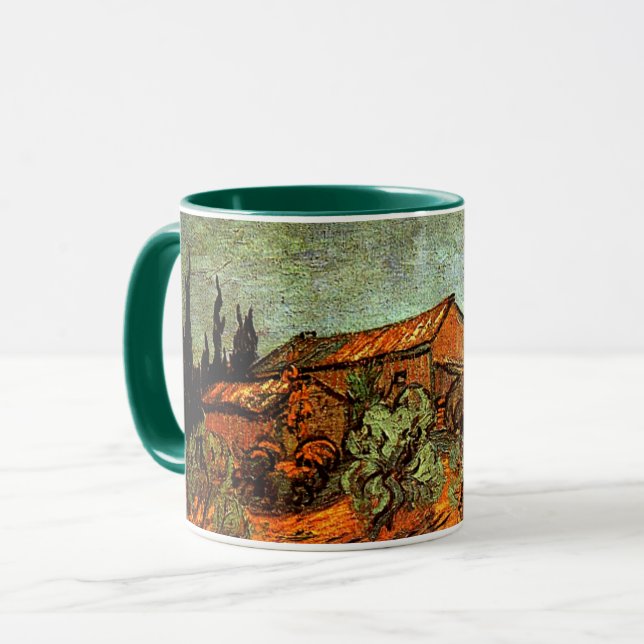 Mug Van Gogh - Paysage neigeux (Devant gauche)
