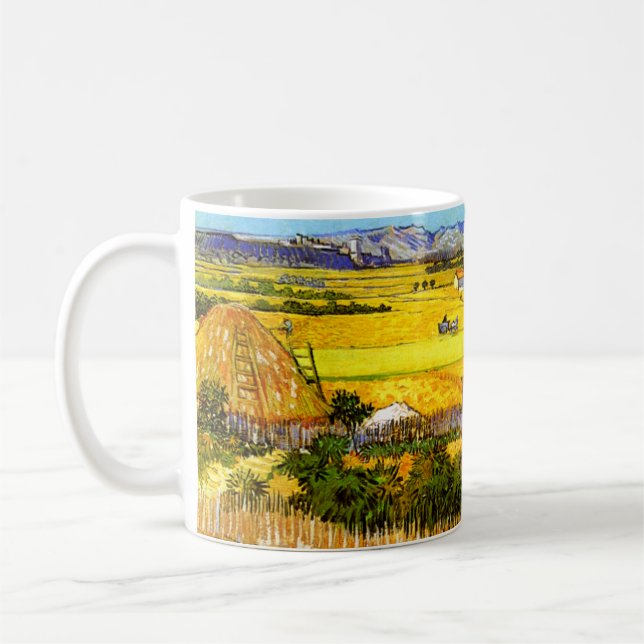 Mug Van Gogh : Paysage près d'Arles (Gauche)