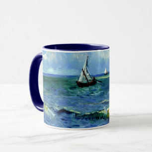 Mug Van Gogh peinture, Seascape,