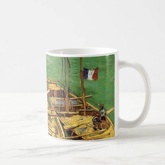 Mug Van Gogh Quay avec des hommes déchargeant des napp (Droite)
