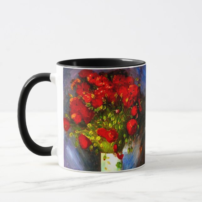 Mug Van Gogh Red Poppies (Gauche)