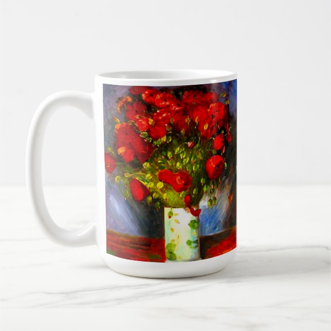 Mug Van Gogh Red Poppies (Gauche)