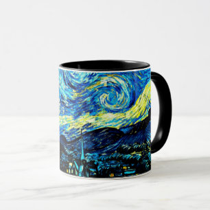 Mug Van Gogh - Starry Night, célèbre peinture,