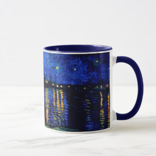 Mug Van Gogh Starry Night Over Rhone (F474) Fine Art