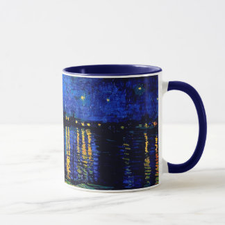 Mug Van Gogh Starry Night Over Rhone (F474) Fine Art
