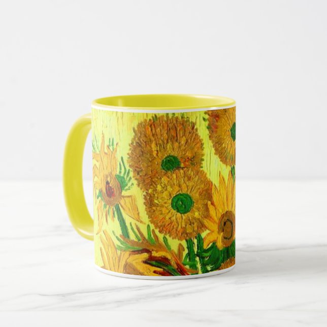 Mug Van Gogh Sunflowers (Devant gauche)