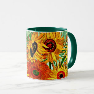 Mug Van Gogh - Sunflowers 12,