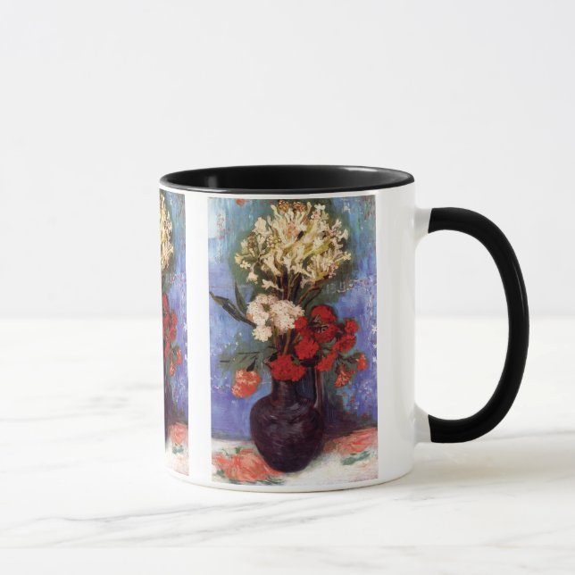 Mug Van Gogh - Vase avec oeillets et autres fleurs (Droite)