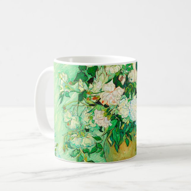 Mug Van Gogh White Roses (Devant gauche)