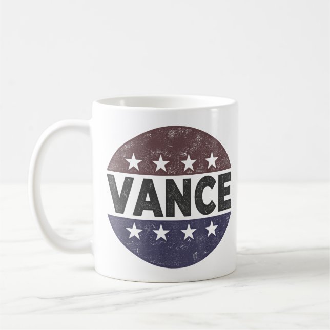 Mug Vance 2028 JD Vance Président 2028 (Gauche)