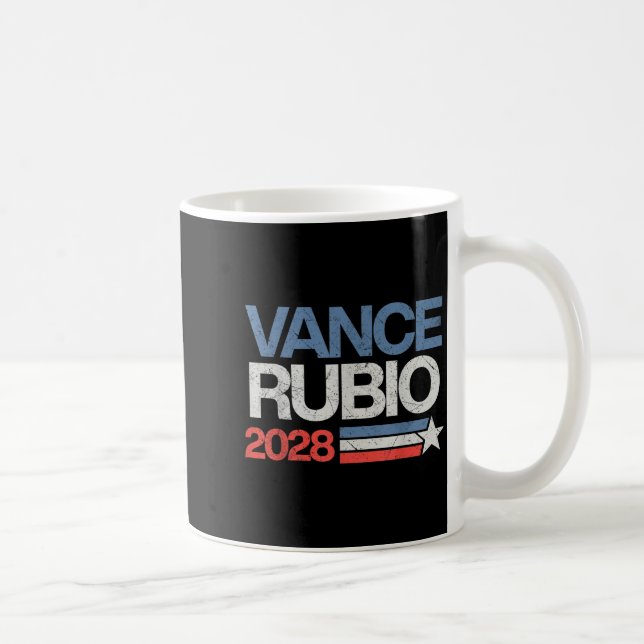 Mug Vance Rubio 2028 President Jd Vance Marco Rubio Us (Droite)