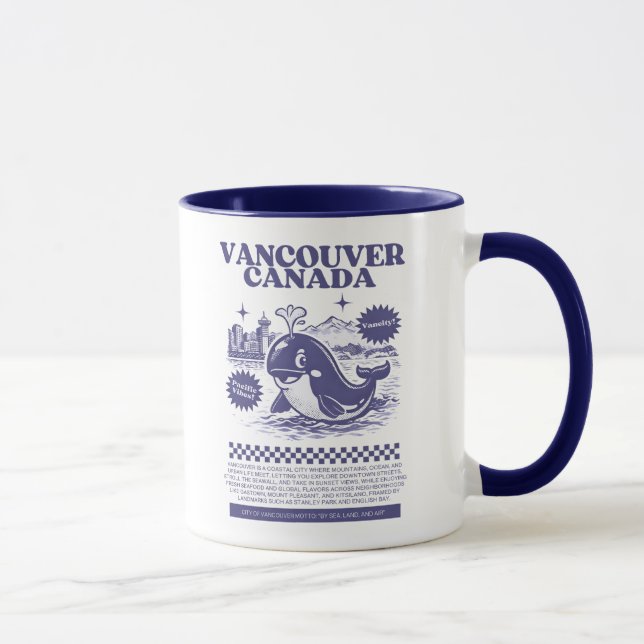 Mug Vancouver BC Canada  (Droite)