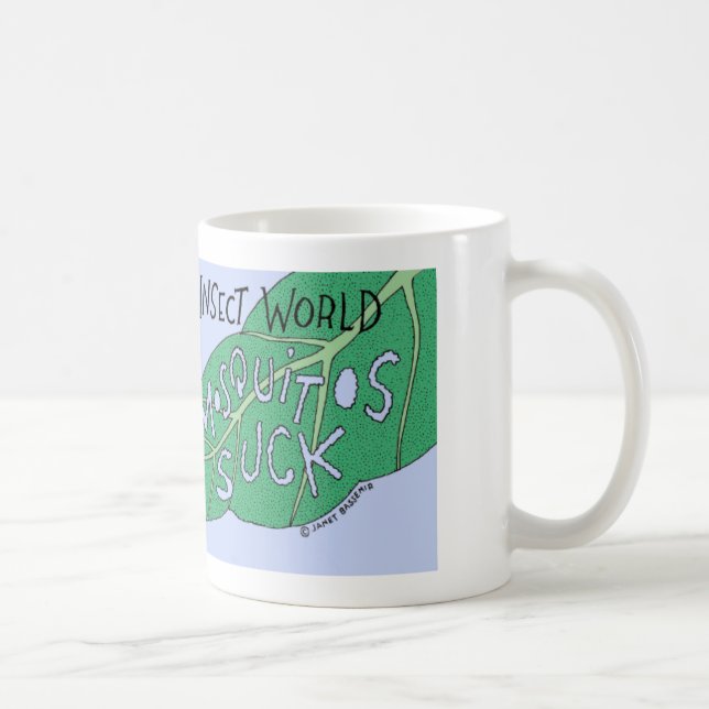 Mug Vandalisme dans le monde d'insecte (Droite)
