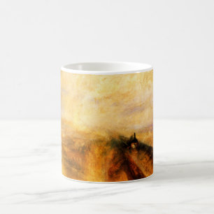 Mug Vapeur et vitesse de pluie JMW Turner