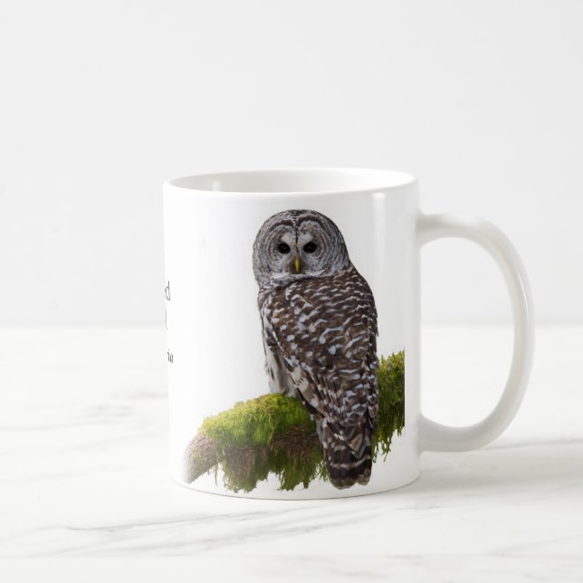 Mug Varia de Strix de hibou barré (Droite)