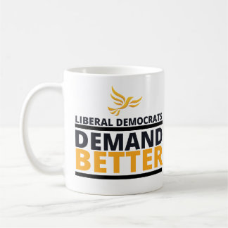 Mug Variante orange de demande de libéral démocrate