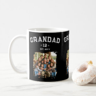 Mug Varsity Grand-père Photo Héritage Total des Petits