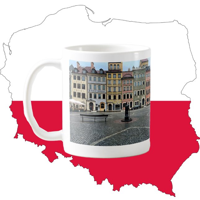 Mug Varsovie Vieille Ville Pologne Photo (Créateur téléchargé)