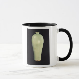 Mug Vase à juin "Meiping" avec un lustre bleu-vert